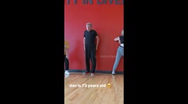 73-year-old grooves to the NSYNC revival, defying age in Las Vegas dance scene
