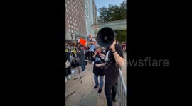 US: New York City Ballet Orchestra Musicians Demonstrate For Fair Contracts