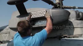 Russia says it destroyed Ukrainian positions and military vehicles in Liman with Ka-52 attack helicopters