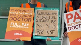 NHS consultants and junior doctors start joint strike in England
