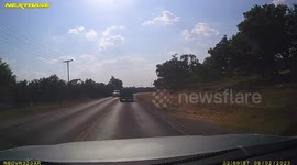 Driver Swerves Into Multi-Car Accident