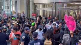 US: More Than 100 Demonstrators Arrested After Climate Protest In New York City 2