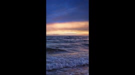 sunset beach bay Mexico big waves vacations stunning walking winter