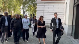 Chris Kaba's family arrive at court as police officer who killed 24-year-old is charged with murder