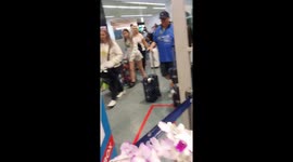 Emotional moment mother is reunited with daughter after 12 years apart