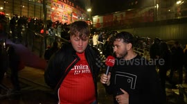 'It brought a tear to my eye': Arsenal fans react to first Champions League game in 7 years
