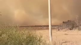 Wildfires ravage Santa Elena, Argentina: video captures the blazing inferno
