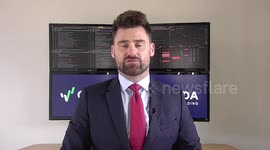 Market analyst discusses Bank of England's decision to keep interest rates unchanged in London, UK