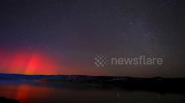 Stunning aurora appears in Mohe, NE China's Heilongjiang