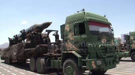Yemen's Houthis parade military strength shortly after peace talks with Saudi Arabia