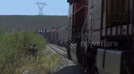 The Mexican freight train network known as