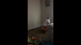 Son Learns To Stop When Told To Stop