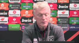 West Ham 3-1 Backa Topola: David Moyes press conference in UK