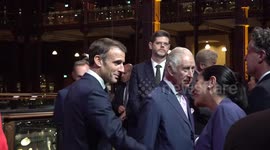 The King visits the Natural History Museum in Paris alongside President Macron in France