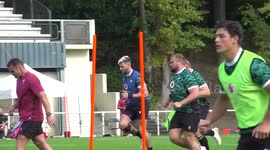 Wales train ahead of Australia clash in Versailles, France