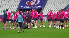 Rugby World Cup: Ireland train ahead of showdown in Paris against South Africa