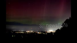 Northern lights seen glittering in Pennsylvania skies