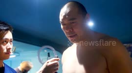 Zhang calls out TYSON FURY after his KO WIN over Joyce