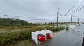 US: Tropical Storm Ophelia Causes Coastal Flooding In New Jersey