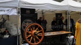 The Annual Sheep Drive and Livery Fair which is held in the City Of London
