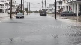 US: Tropical Storm Ophelia Causes Coastal Flooding In New Jersey 3