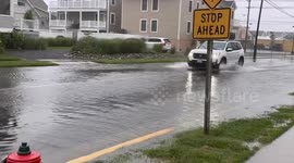 US: Tropical Storm Ophelia Causes Coastal Flooding In New Jersey 2