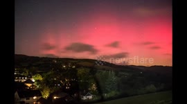 Devon resident captures stunning aurora shimmering as solar storm hits Earth