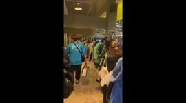 Huge queue for taxis as heavy rain causes flash floods in Bangkok