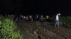 Youths rescued after being stranded following rise in river water level in central India