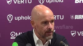 Burnley 0-1 Man United: Erik Ten Hag press conference
