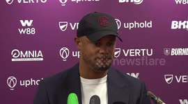 Burnley 0-1 Man United: Vincent Kompany post-match press conference