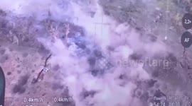 Ukrainian forces launch aerial attacks to destroy Russian frontline trenches