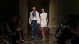 China's Miao embroidery makes Milan Fashion Week debut