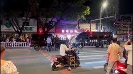 Alleged drunk driver slams Mercedes into police car in China