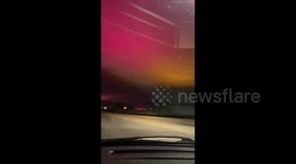 Canada: Aurora-Like Glow From Greenhouses Colors Sky Of Leamington And Kingsville, ON