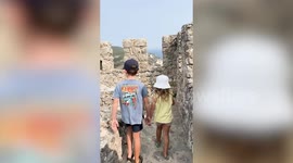 Couple quit their jobs and sell everything they own to travel the world full-time with their children