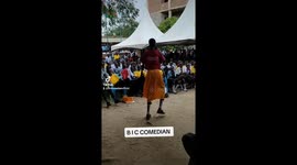 B I C COMEDIAN's funniest performance at school..