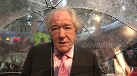 Archive footage as actor Sir Michael Gambon dies aged 82 in UK