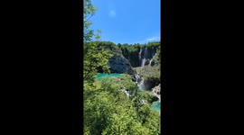 Paradise waterfalls of the real world