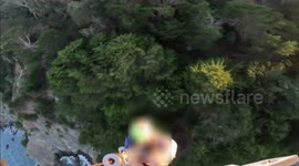 Elderly man rescued from cliff in San Francisco, California