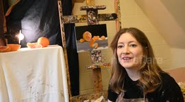 Artist says 'fun and relaxed' Amanda Holden was 'a natural' as she stripped off for nude painting