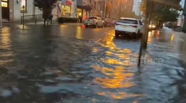 US: Northeast Hit By Heavy Downpours, Flash Flooding Amid Coastal Storm