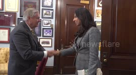 Sella Braverman meets with Lindsay Graham in Washington, DC, USA
