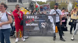 XL Bully Owners Stage Protest In Trafalgar Square