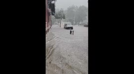 Flash Flooding In Brooklyn