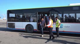 First commercial flight from Libya to Italy in almost 10 years takes off