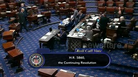 U.S. Congress passes stopgap funding bill on brink of government shutdown