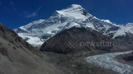 Spectacular view of world's 6th-highest peak