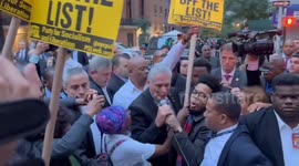 President of Cuba Speaks at Rally in Solidarity with Cuba in New York, USA