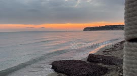 Greek beach waves & natural sound. Just before Sunrise. If you love Zakinthos one of the beautiful Greek Islands, this visual & sound clip is perfect for you.